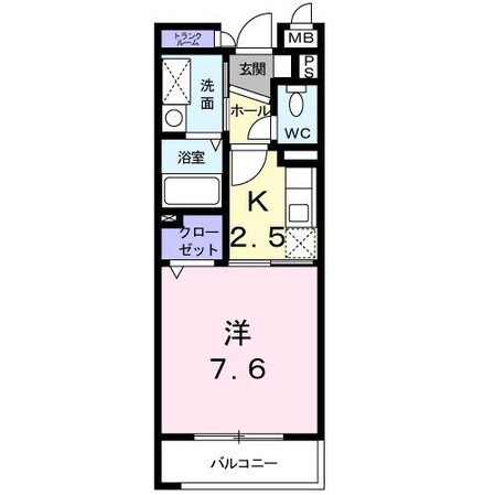 セトル壱番館の物件間取画像